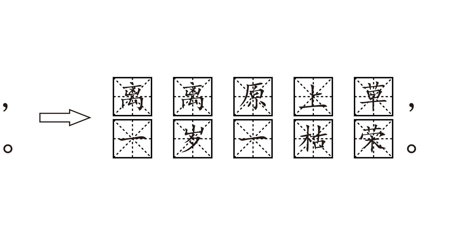 批量田字格、米字格（童书、字帖） 功能截图 4
